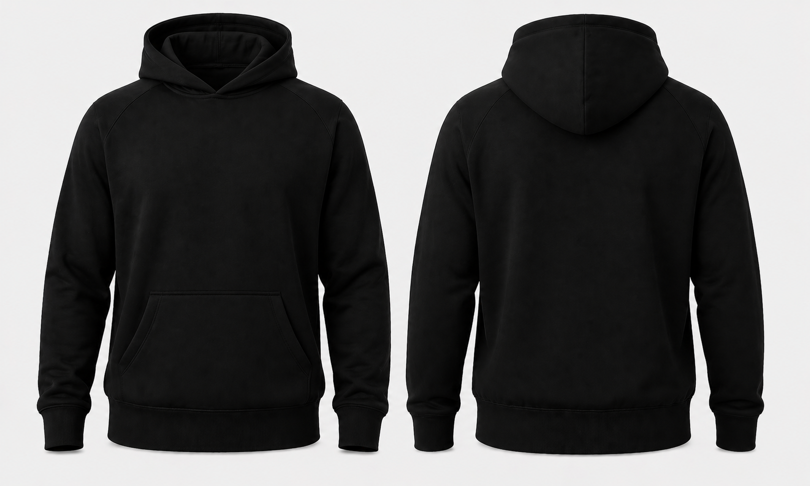 Polerón Canguro Con Capucha Unisex De 100% Algodón