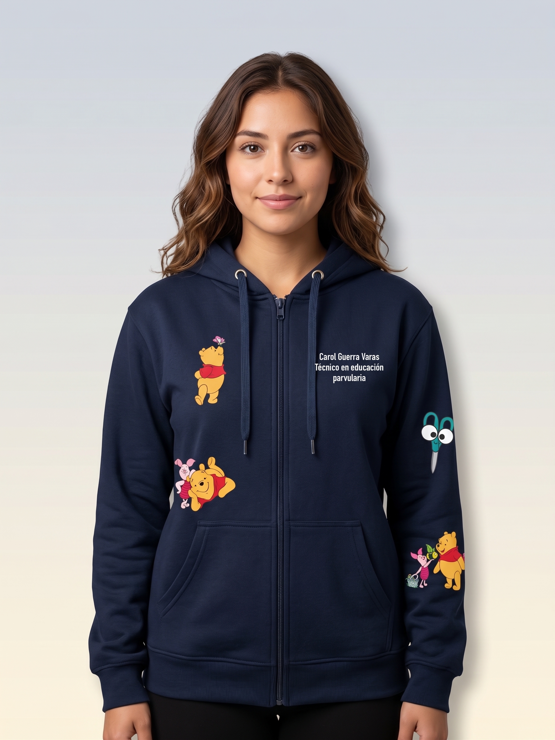 Polerón Winnie Pooh Educación